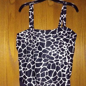 Womens Plus Swim Top